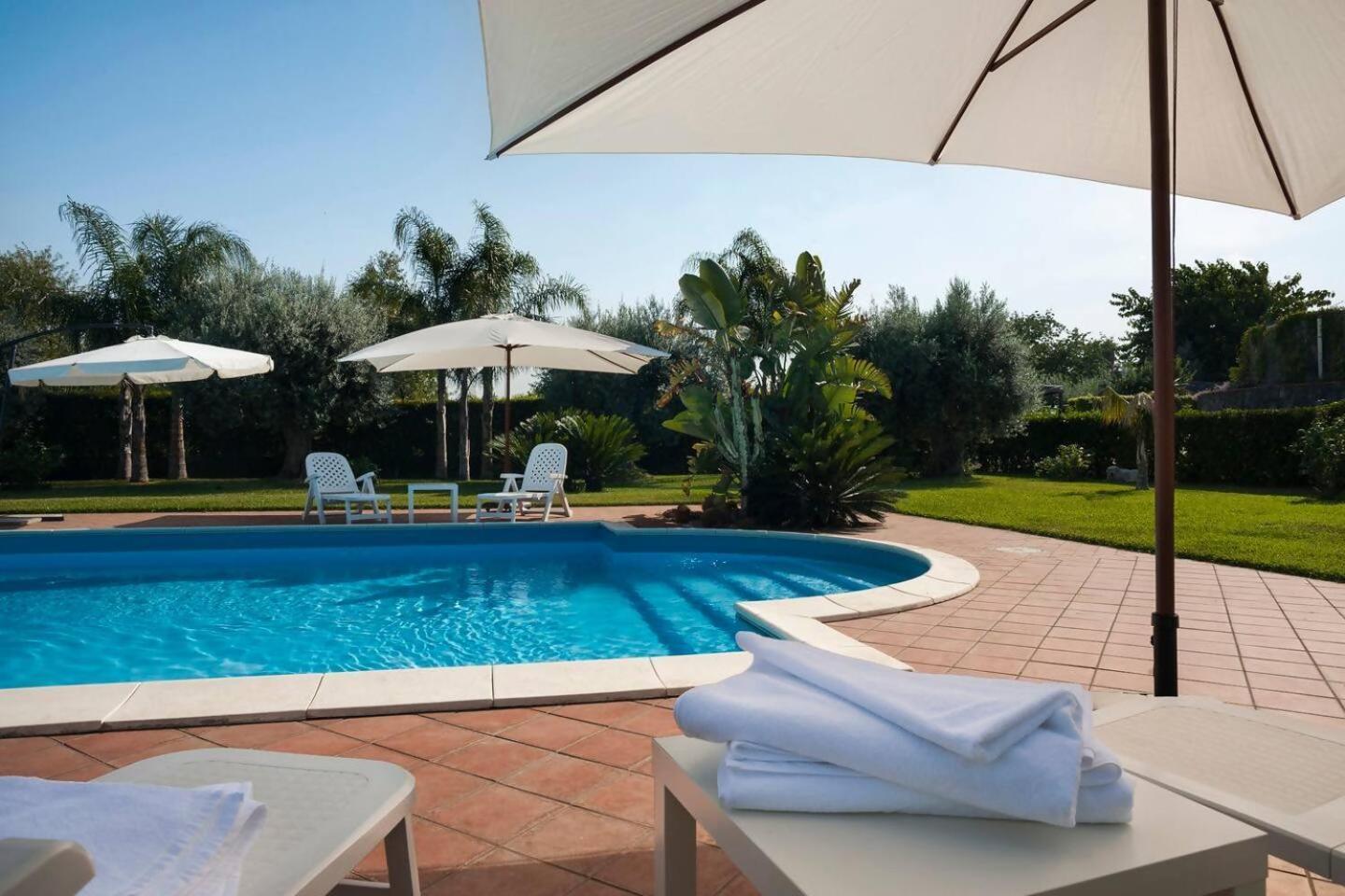 Villa Ginevra Santa Venerina Exterior foto